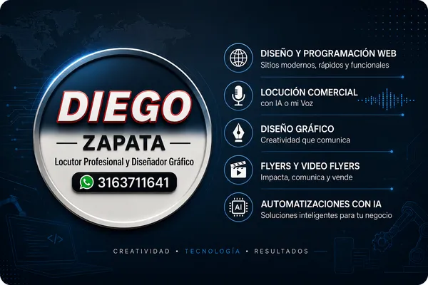 Diego Zapata — Diseño y desarrollo