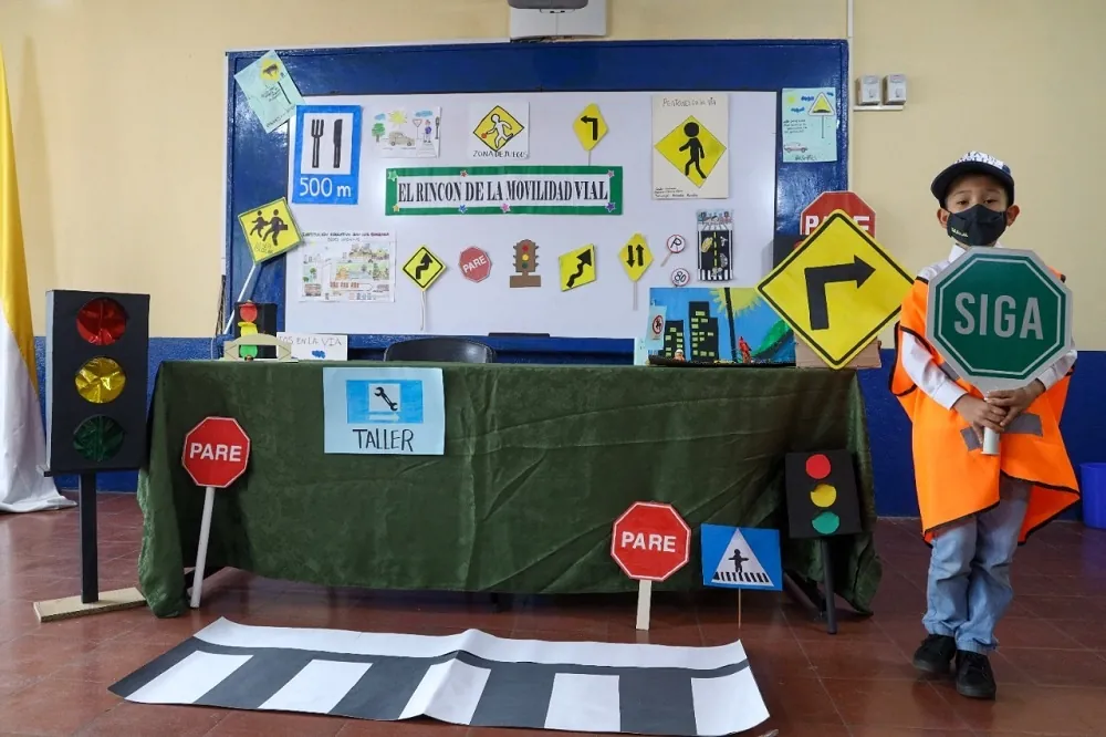 Los niños y la seguridad vial